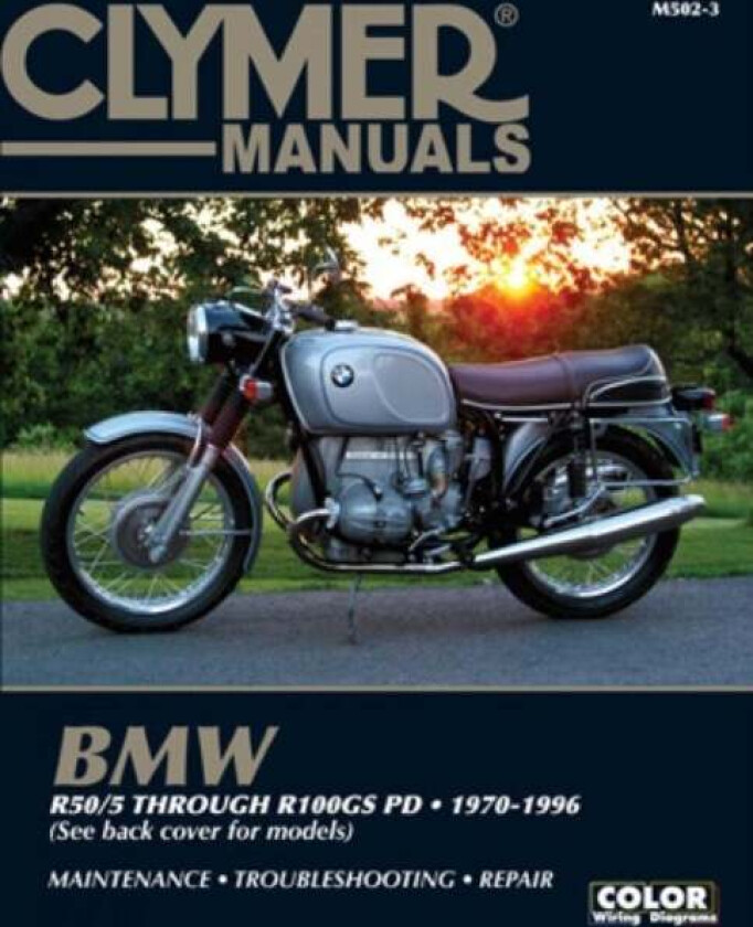 BMW Airhead R50/5 through R100GS PD (1970-1996) Service Repair Manual av Haynes Publishing
