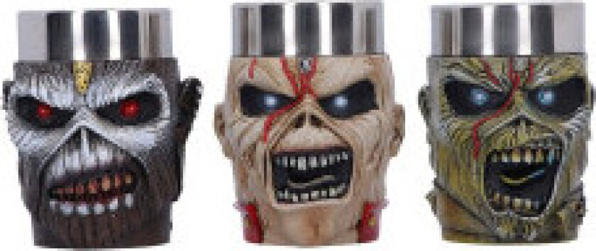 Iron Maiden Eddie Shot Glass Set 9cm