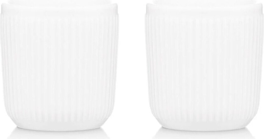 Bodum Douro dobbeltvegget kopp 2-pakning 10 cl Hvit