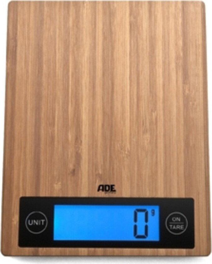ADE Digital kjøkkenvekt, Ramona Bamboo