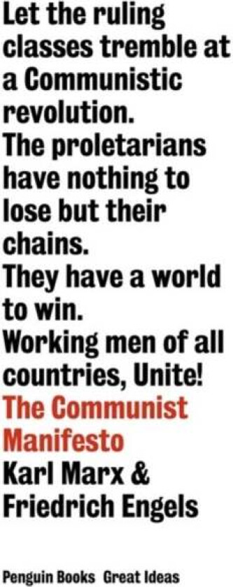 The Communist Manifesto av Karl Marx, Friedrich Engels