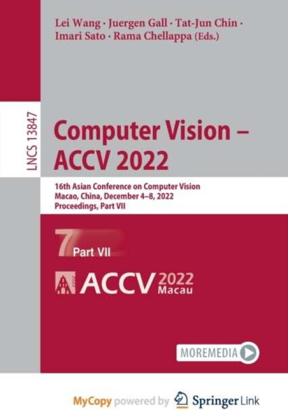 Computer Vision - Accv 2022