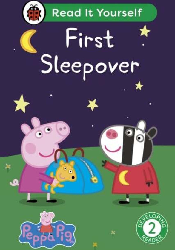 Peppa Pig First Sleepover: Read It Yourself - Level 2 Developing Reader Av Ladybird, Peppa Pig
