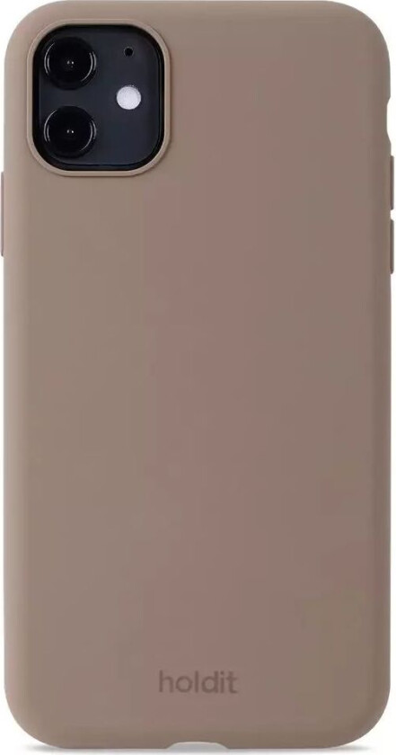 Holdit iPhone 11 Soft Touch Silikon Deksel - Mocha Brown