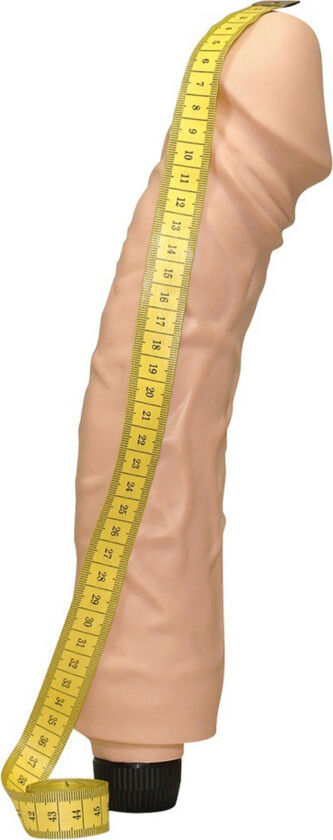 Queeny Love Giant Lover Vibrerende Dildo 33 cm   - Beige