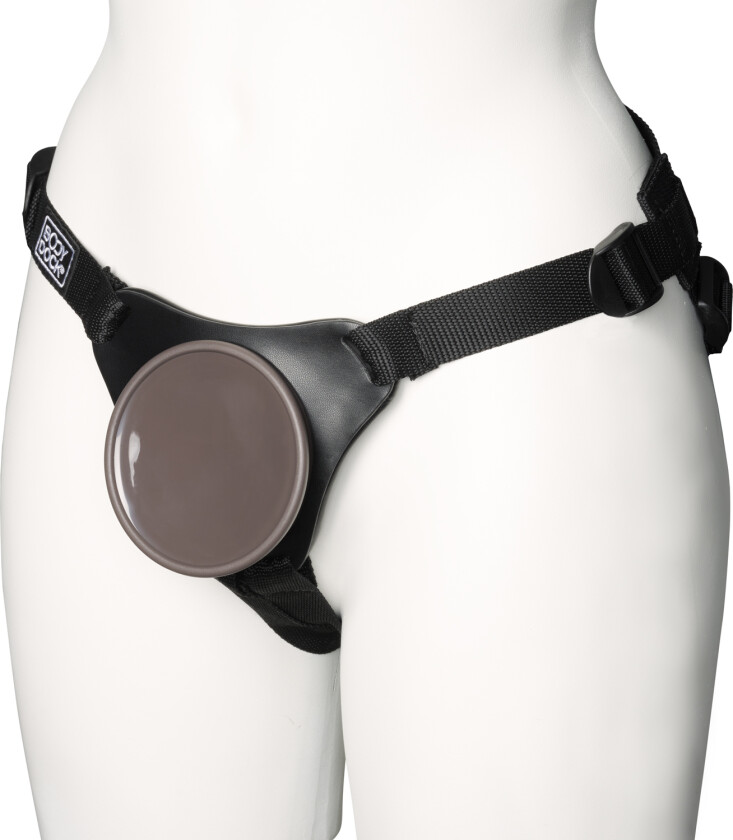 Elite Comfy Body Dock Strap-On sele - Svart