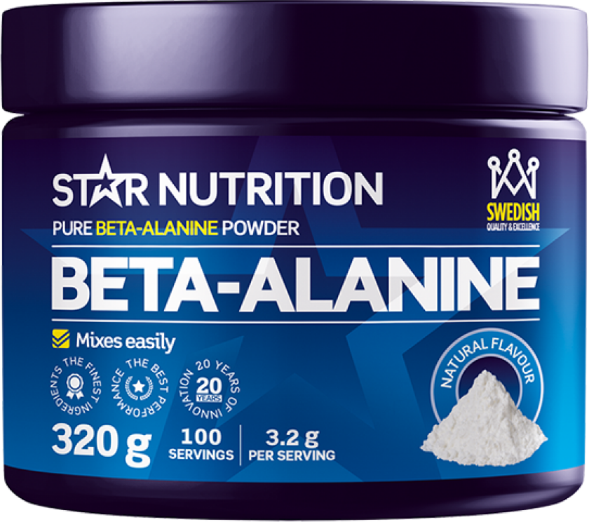 Star Nutrition Beta-alanine, 320 G, kosttilskudd STD