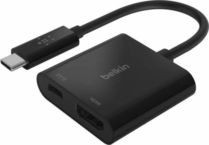Bilde av USB-C til HDMI adapter med lading