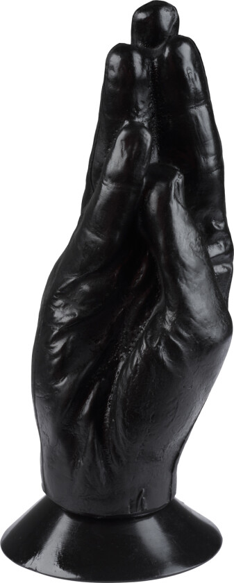 All Black Otto Fistingdildo med Sugekopp 20 cm - Svart