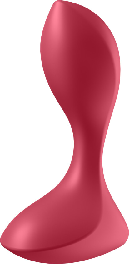 Backdoor Lover Analplugg Vibrator     - Rød