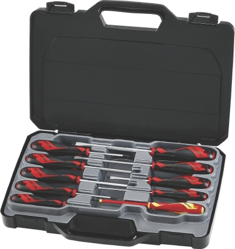 Skrujekkersett Teng Tools MD910N 10 deler