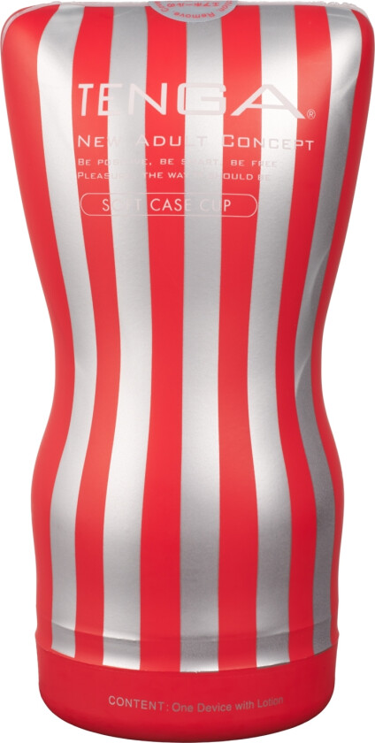 Soft Case Cup Masturbator     - Hvit