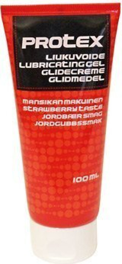 Vannbasert Glidemiddel med Jordbærsmak 100 ml - Klar