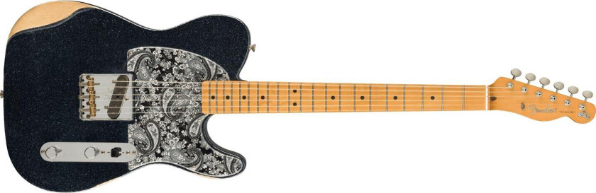 Brad Paisley Esquire Black Sparkle, Maple