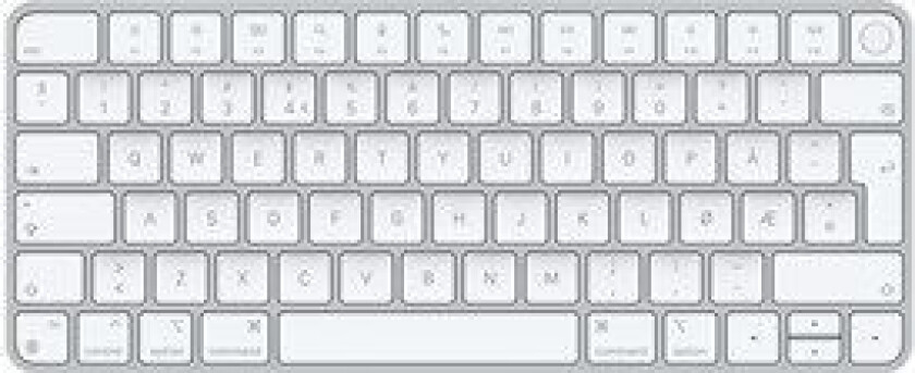 Magic Keyboard With Touch Id For Mac Models With Silicon Trådløs Norsk Tastatur