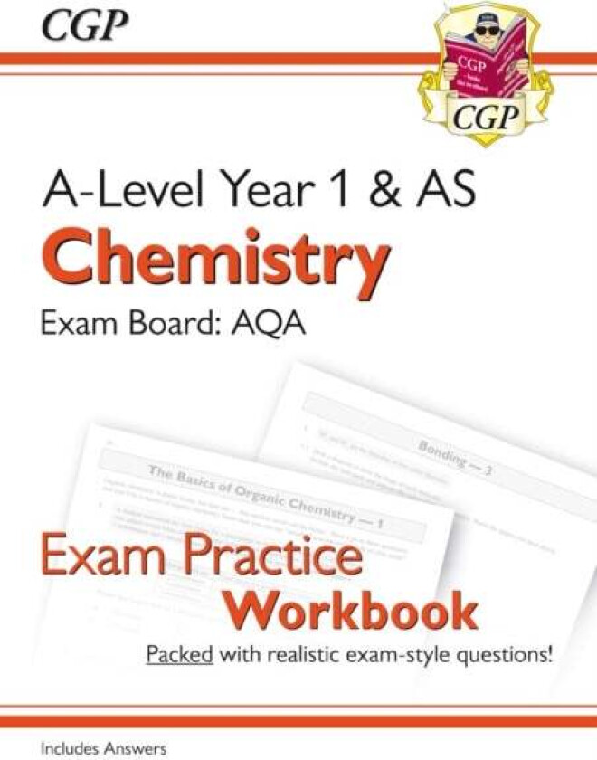 A-Level Chemistry: AQA Year 1 & AS Exam Practice Workbook - includes Answers av CGP Books