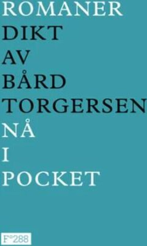 Romaner av Bård Torgersen