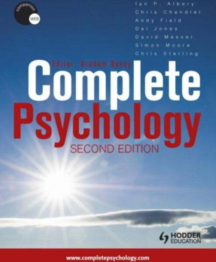 Complete Psychology av Graham (University of Sussex United Kingdom University of Sussex UK University of Susssex Brighton UK) Davey, Christopher (Geor