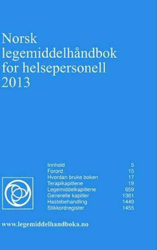 Norsk legemiddelhåndbok for helsepersonell 2013
