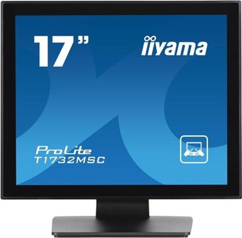 17" iiyama ProLite T1732MSC-B1SAG - LED monitor - 17" - 5 ms - Skjerm