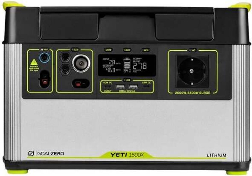 Bilde av Goal Zero Yeti 1500x Portable Power Station