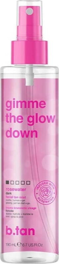 B.Tan Gimme The Glow Down Facial Tan Mist