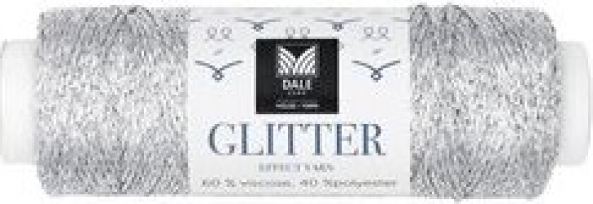 Garn Glitter Effektgarn