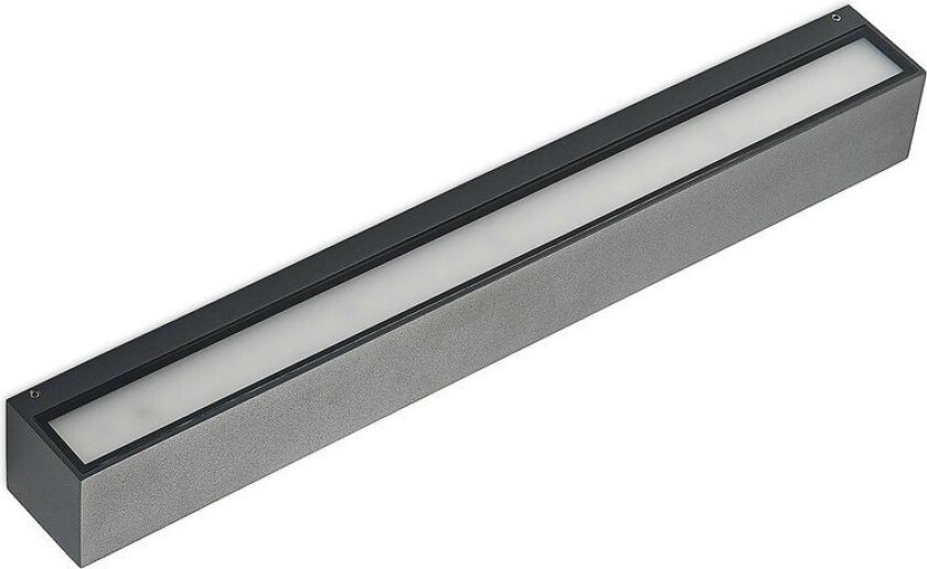 Lengo LED-vegglampe CCT 50cm 2 lys grafitt