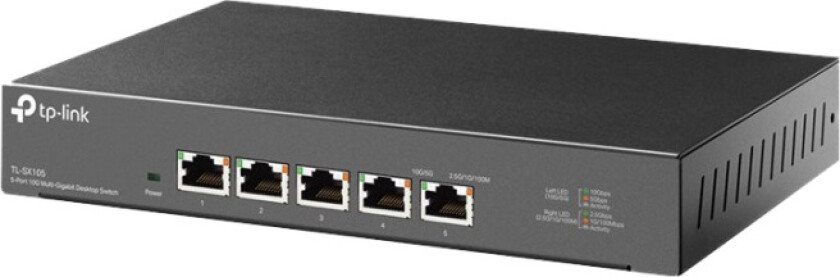 TP-link TL-SX105 Gigabitswitch 5 porter 10 Gb/s