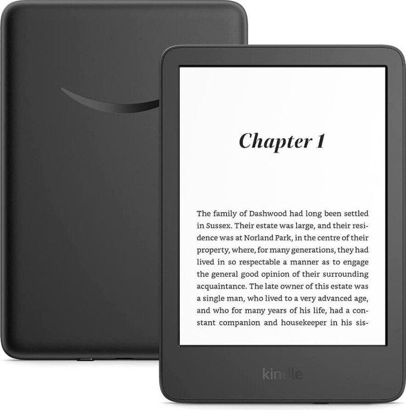 Kindle 6 2022 16GB (Lockscreen Ad-Supported) - Black