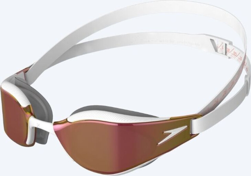 Elite svømmebriller - Fastskin Hyper Elite Mirror - Gull/hvit