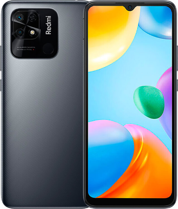Redmi 10C NFC 4GB/64G (Dual SIM) Grafittgrå