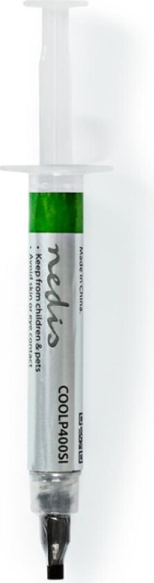 CPU kjølepasta 4g (sprøyte) Sølv - Nedis