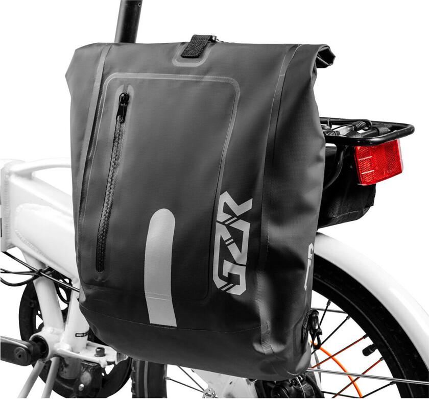 GZR Pannier sykkelveske m/bagasjeholder (14 liter)