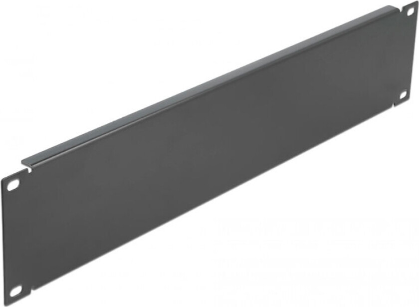 Dekkpanel t/Rackskap 2U (19tm) Sort