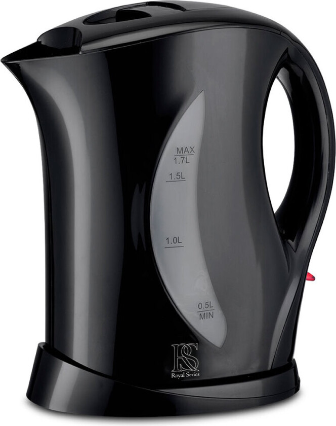 Royal Series elektrisk vannkoker 1,7L (2200W) Sort