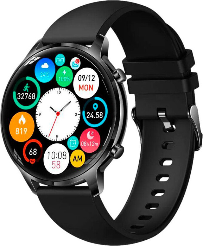 Manta SWU301BK Kelly Smartwatch 1.3tm - Svart