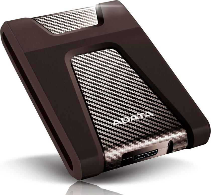 Adata HD650 ekstern harddisk (USB 3.2 Gen 1) 2TB - Svart