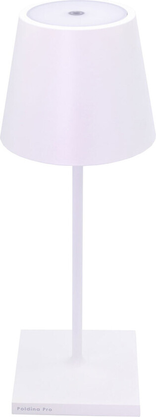 Zafferano Poldina Mini LED-bordlampe (USB) Hvit