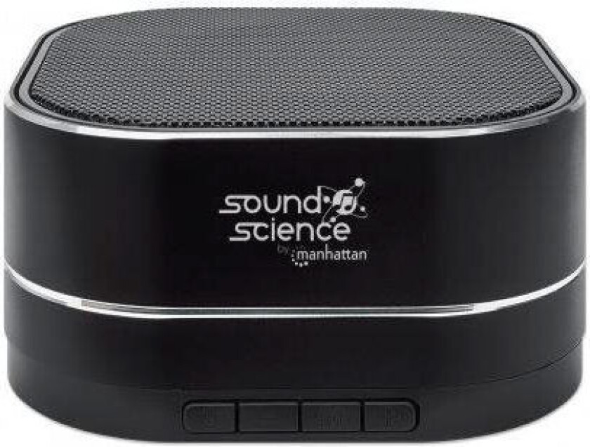 Manhattan Sound Science Metallic LED Bluetooth-høyttaler