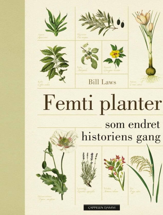 Femti planter som endret historiens gang av Bill Laws