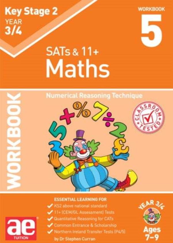 KS2 Maths Year 3/4 Workbook 5 av Stephen C. Curran, Katrina MacKay