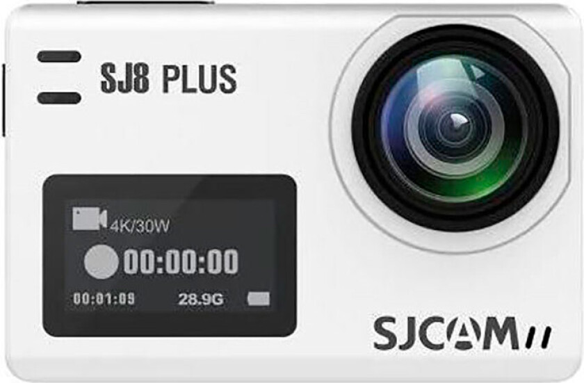 Sjcam SJ8 Plus Actionkamera 4K (m/WiFi) Hvit