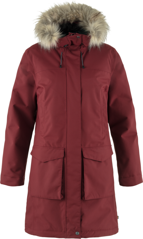 Women's Nuuk Lite Parka S, Bordeaux Red