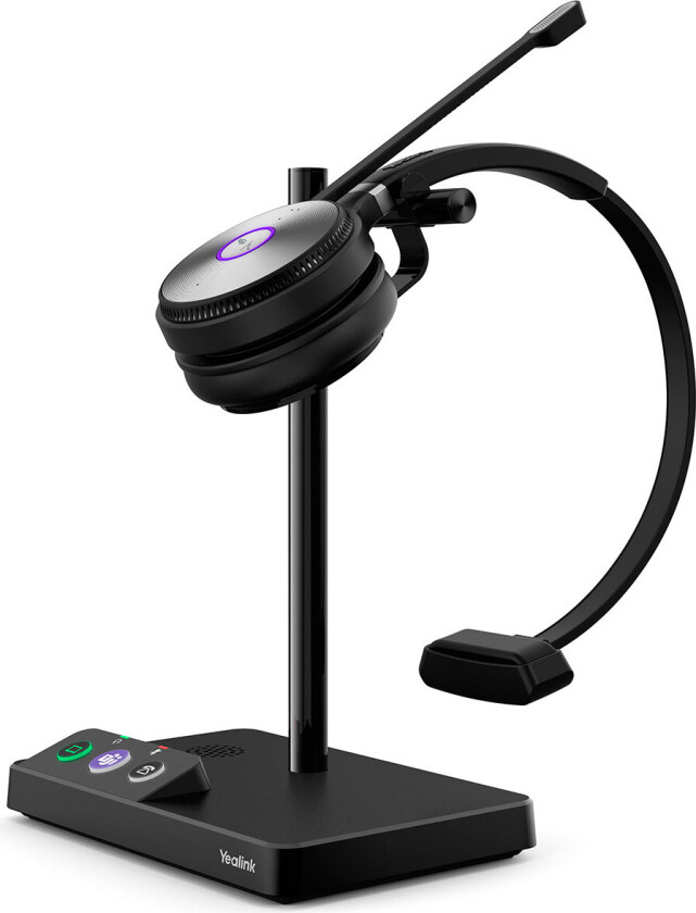 WH62 Mono Microsoft Teams trådløse hodesett med ladestativ (DECT)