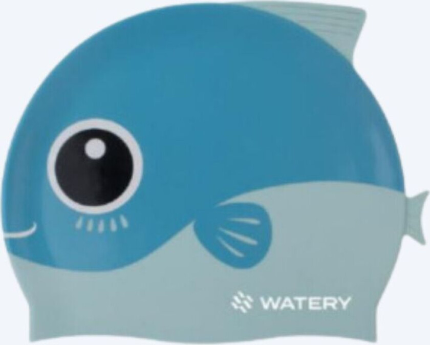 badehette til barn - Fishi - Blue Fish