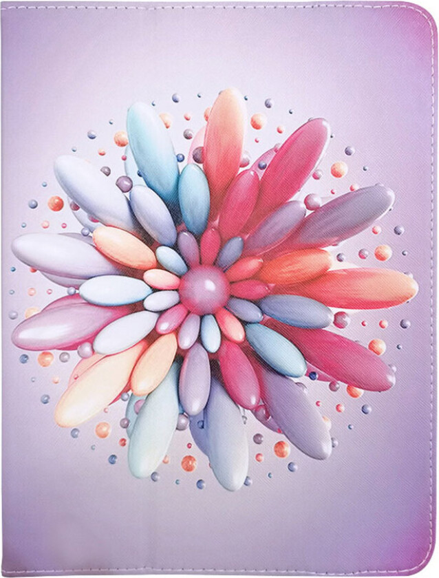 GreenGo Universal nettbrettdeksel (9-10tm) Candy Flower