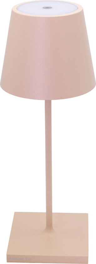 Zafferano Poldina Mini LED-bordlampe (USB) Mørk sand