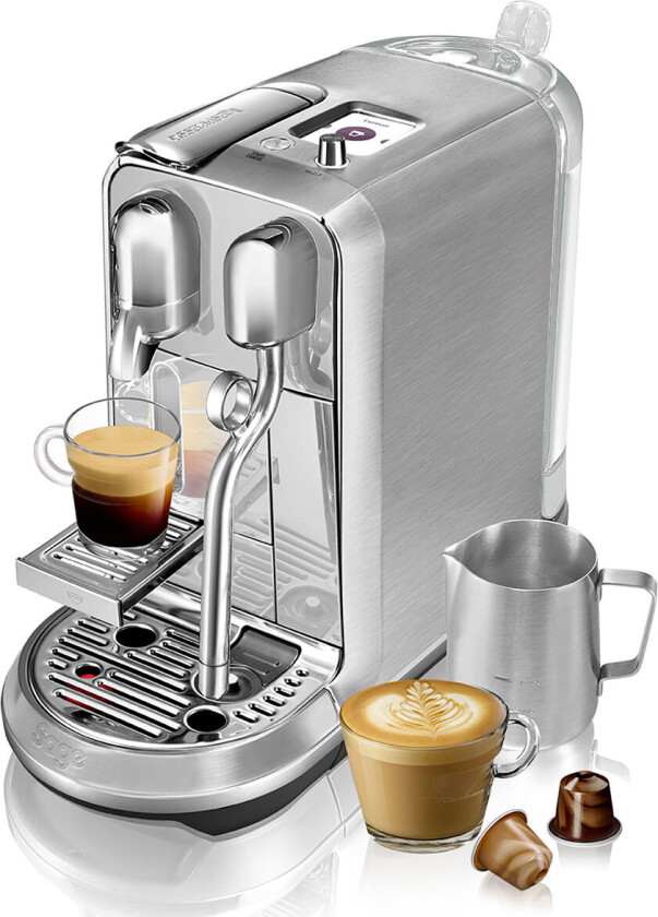 Sage Nespresso Creatista Plus kapselmaskin 1500W (1,5 liter/19 bar) stÃ¥l