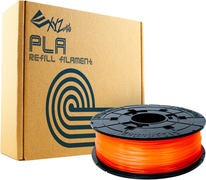 DaVinci PLA 3D Filament/DaVinci 600 (600g) klar mandarin
